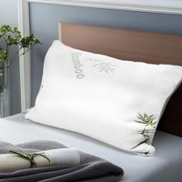 Almohada de Memoria con Cobertor de Bambú 71 x 48 Cm