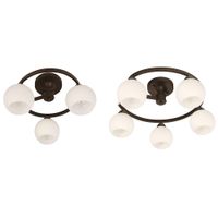 Set de Lámparas 3 y 5 Luces 2 Pzas - Zlumini