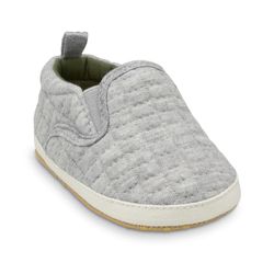 Zapato Quilted Slip On 9-12 Meses Gris