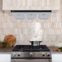 Campana Acero Inoxidable Táctil 35 Plg
