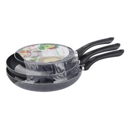 Set de Sartenes Aluminio 20, 24 y 26 Cm
