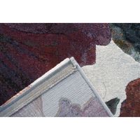 Alfombra Moderna de Área Argentum Multicolor 160x230 Cm