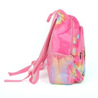 Mochila Estampada Today Will Be Awesome Rosada 30X13X42 Cm