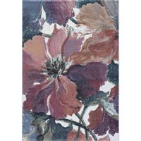 Alfombra Moderna de Área Argentum Multicolor 160x230 Cm
