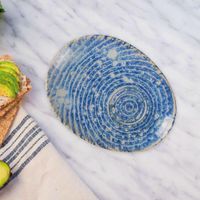 Plato para Postre Frost Azul
