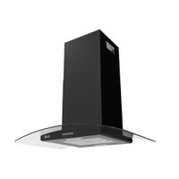 Campana Extractora con Vidrio Curvo de 30 Plg