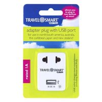 Adapatador Con Puerto Usb - Travel Smart