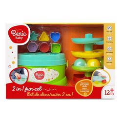 Benic Set Caja y Torre Clasifica Formas