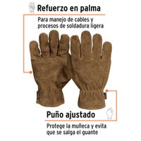 Guantes de Cuero para Uso Industrial