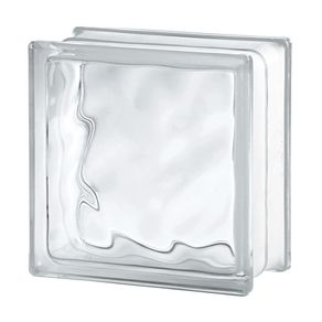 Block de Vidrio Cloudy Clear 19X19X8 Cm - Jinchua