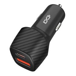 Cargador De Carro Color Gris Con Negro - Chargeworx