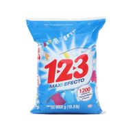 Detergente Maxi Efecto 9 Kilos Azul - 123