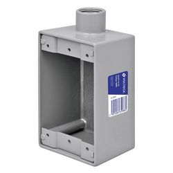 Caja Condulet Rectangular De Metal 3/4 Plg - Volteck