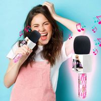 Micrófono Bluetooth con Melodías Barbie