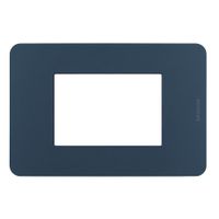 Placa de 3 Módulos Matix Go Azul