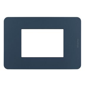Placa de 3 Módulos Matix Go Azul
