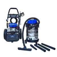 Combo Hidrolavadora a Gasolina Axial 2700 PSI y Aspiradora 3 En 1 30 L