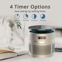 Mini Purificador de Ambiente para Escritorio Bronce 19 cm