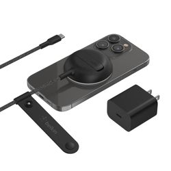 Base de Carga Inalámbrica Portátil con Magsafe 15 W Negra