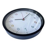 Reloj de Pared 12 Plg Negro