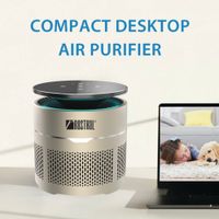 Mini Purificador de Ambiente para Escritorio Bronce 19 cm