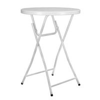Mesa Plegable Arianne de Exterior Blanca