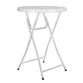 Mesa Plegable Arianne de Exterior Blanca