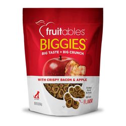Galletas para Perro Fruitables Biggies Sabor Tocino Crujiente y Manzana