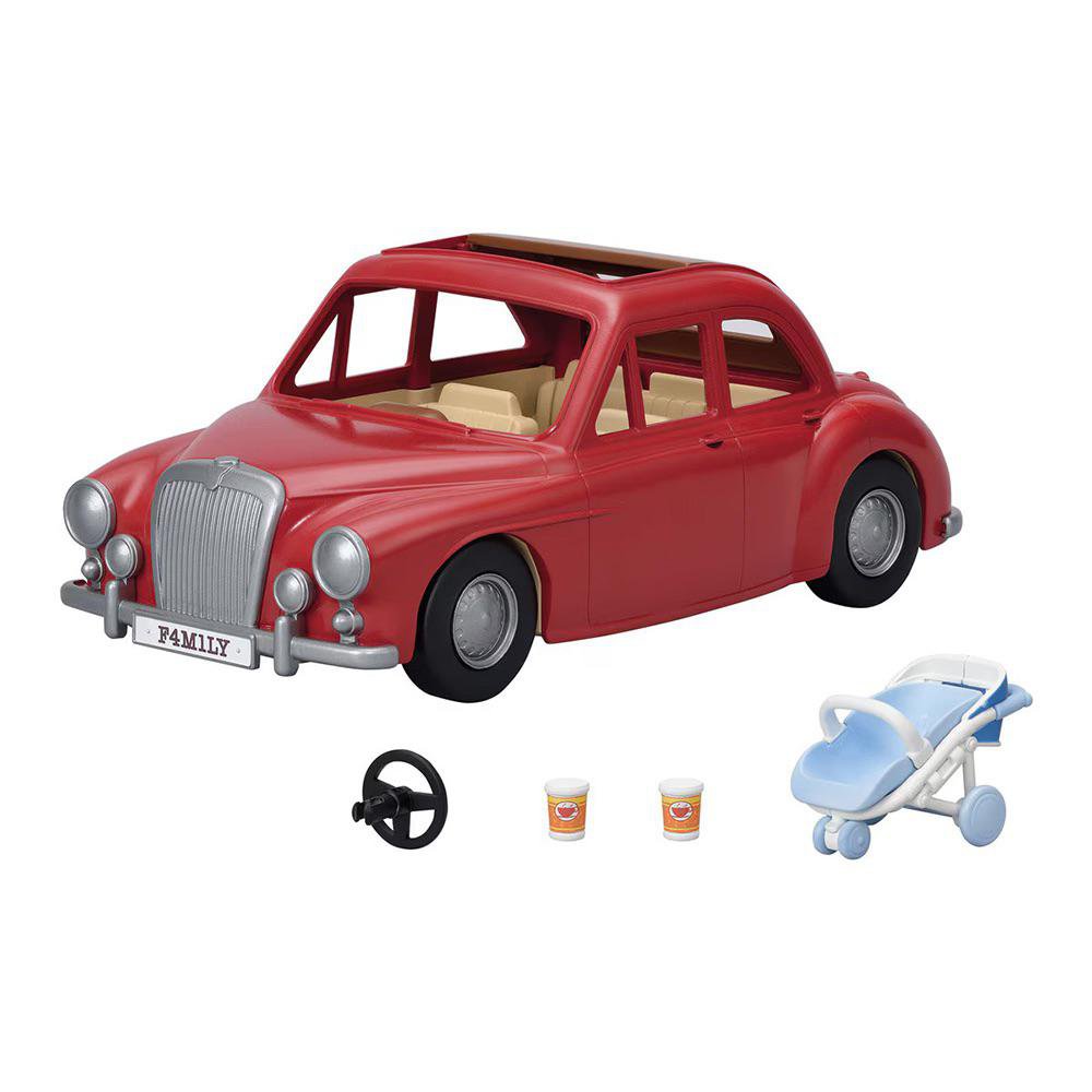 Vehículo Sylvanian Families Auto Familiar Sylvanian Families Coche Familiar de Juguete