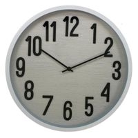 Reloj de Pared a Batería Blanco 40.6x4.3x40.6 Cm - Concepts