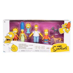 Set de Figuras Familia Simpson 2.5 Plg 7 Pzas