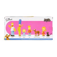 Set de Figuras Familia Simpson 2.5 Plg 7 Pzas