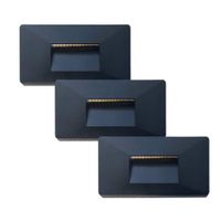 Set de 3 Lámparas LED para Exterior Deco Step 4 W