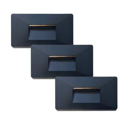 Set de 3 Lámparas LED para Exterior Deco Step 4 W