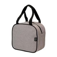 Lonchera 24x14x22 Cm Gris Oscuro - Basic City
