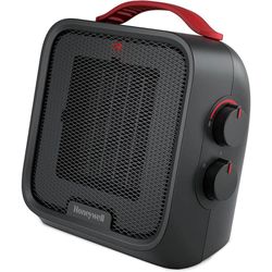 Calefactor Retro Negro Cerámico Cuadrado