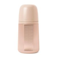 Biberón Suavinex Zero Zero Anticólicos de Silicona Beige 230 Ml