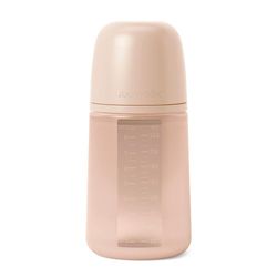 Biberón Suavinex Zero Zero Anticólicos de Silicona Beige 230 Ml