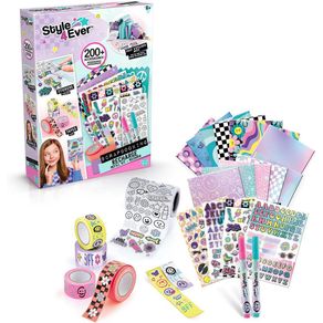 Kit Decorativo DIY Pastel Multicolor 73 Pzas