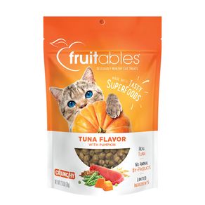 Golosinas para Gatos Fruitables Sabor Atún con Calabaza