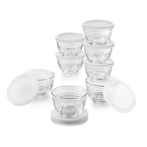 Set de Moldes de Vidrio para Flan