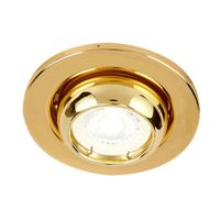 Ojo de Buey Caja Octagonal Oro + MR16 LED