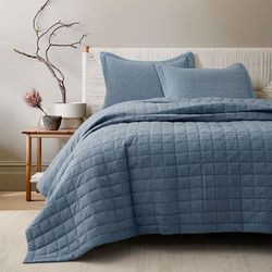 Set de Cubrecama Melange Azul - Varios Tamaños