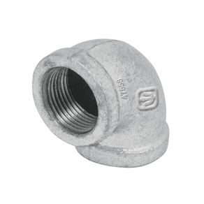Codo 90° Acero Galvanizado de 3/4 Plg