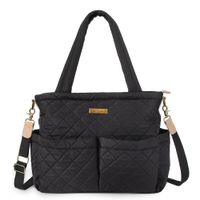 Pañalera Tipo Bolsa Negra