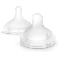 Set de 2 Tetinas Flujo Medio con Sistema Anticólico - Suavinex