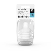 Set de 2 Tetinas Flujo Medio con Sistema Anticólico - Suavinex