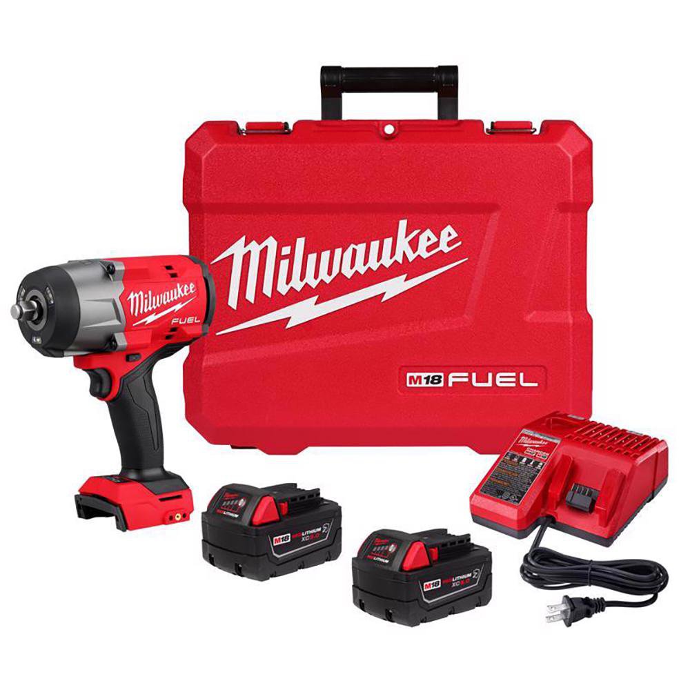 Kit Llave de Impacto Inalámbrica M18 Fuel de 1/2 Plg y 18 V