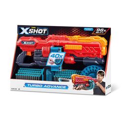 Lanzador de Dardos Turbo Advance X-Shot 96 Pzas Zuru