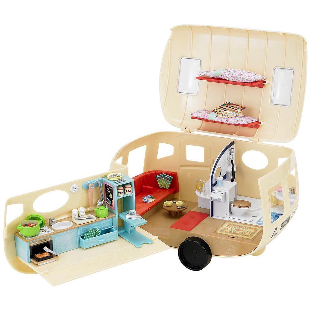 Vehículo Sylvanian Families Caravana Sylvanian Families Caravana de Juguete